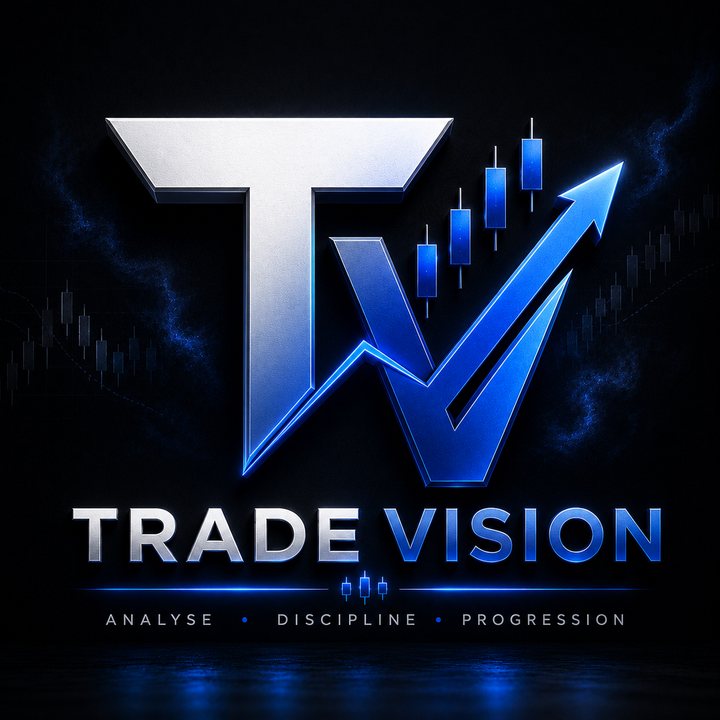 Logo Trade Vision : Analyse, Discipline, Progression